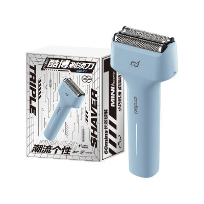 مكينة حلاقة كهربائية رطبة وجافة قابلة لإعادة الشحن